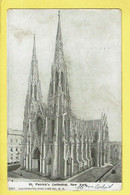 * New York City (USA) * (Illustrated Post Card Co, Nr 1921) Saint Patrick's Cathedral, église, Church, Kerk, Kirche - Iglesias