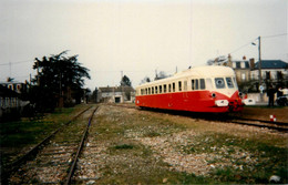 Pacy Sur Eure * Train Autorail à La Gare * Photo Ancienne 1997 * Ligne Chemin De Fer Eure - Pacy-sur-Eure