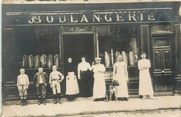 Montargis * Carte Photo * Devanture Boulangerie A. JESUS Jésus * Commerce Magasin Boulanger Pain - Montargis