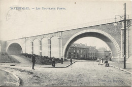 REF2941/ CP-PC Watermael Les Nouveaux Ponts Animée - Watermaal-Bosvoorde - Watermael-Boitsfort