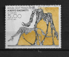 FRANCE N° 2383 "A. GIACOMETTI  Le Chien " - Usados