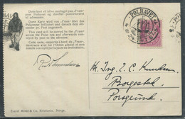 POLE NORD - NORVEGE N° 53/ CP DU FRAM OBL. POLHAVET LE 4/8/24 AVEC SIGNATURE ROALD AMUNDSEN - SUP - Altri & Non Classificati