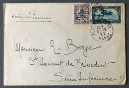 Maroc, Enveloppe De Fez-Central 30.6.1922 Pour La France - (C2039) - Brieven En Documenten