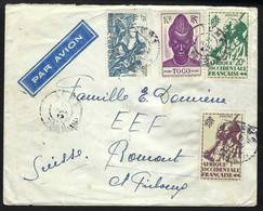TOGO 1947: LSC De Lomé Pour La Suisse - Covers & Documents