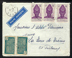 TOGO 1947: LSC De Lomé Pour La Suisse - Covers & Documents