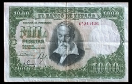 # # # Seltene ältere Banknote Spanien (Spain) 1.000 Pesetas 1957 # # # - 1000 Pesetas