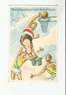 BASKET BALL ILLUSTRATION DE PAUL ORDNER 989 - Basket-ball