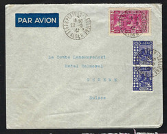 ALGERIE 1941: LSC D' Alger Pour La Suisse - Covers & Documents