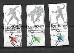 10ème Maccabiade - Used Stamps (with Tabs)