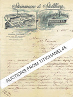 Brief 1899 - NURNBERG - STEINMESSE & STOLLBERG - Maschinen-fabrik : Schnell-pressen Für Stein,- Licht- Und Blechdruc - Otros & Sin Clasificación