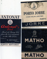 3 étiquettes Années 1950. Porto Et Quinquina - Otros & Sin Clasificación