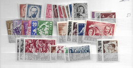 1951 MNH Bulgaria, Year Complete According To Michel - Komplette Jahrgänge