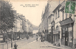 76-BOLBEC- RUE  DE LA REPUBLIQUE - Bolbec