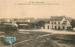 BRETENOUX-BIARS Les Gares Du P.O Et Des Tramways Du Quercy - Altri Comuni