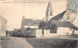 Elancourt         78        Place De L'église Et  Grande Rue.    (voir Scan) - Elancourt