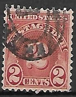 ETATS - UNIS    -   TAXE   -  1930 / 31  .  Y&T N° 46 Oblitéré - Segnatasse