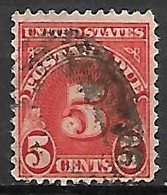 ETATS - UNIS    -   TAXE   -  1930 / 31  .  Y&T N° 48 Oblitéré - Strafport