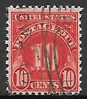 ETATS - UNIS    -   TAXE   -  1930 / 31  .  Y&T N° 49 Oblitéré - Franqueo