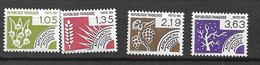 Préoblitérés    N°178 à 181  Neufs * *  TB = MNH VF  - 1964-1988