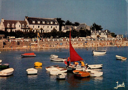 Locquirec * La Plage Du Port Et L'hôtel De L'armorique - Locquirec