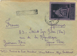 URSS Soviet Union 1966 Mi.3315 On Cover To France - Storia Postale