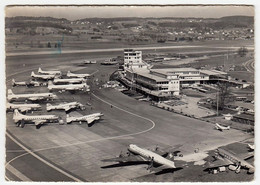 AVIAZIONE - AEREI - AEROPORTO ZURIGO - FLUGHAFEN ZURICH - KLOTEN - 1956 - Vedi Retro - Aerodromi