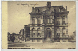 CAPPELLEN - Gemeentehuis - Maison Communale - N° 9607 Photo Hoelen - Drukfout Op Achterzijde - Kapellen