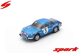 Alpine A110 - J. Vinatier/M. Gélin - Rallye Monte-Carlo 1971 #5 - Spark - Spark