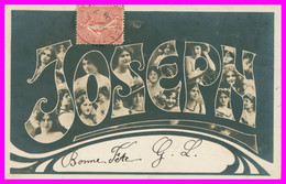 Prénom - JOSEPH - Femmes Dans Les Lettres - Mode - Femme - Jeunes Filles - 1908 - Prénoms