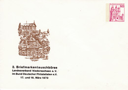 BRD,  PU 112 C1/003, BuSchl 50,Hannover: 2 Briefmarkentauschbörse LV Niedersachsen - Privé Briefomslagen - Ongebruikt