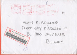 EGITTO - EGYPTE - Egypt - 2006 - 2750 + 9000 EMA, Red Cancel - Registered - Medium Envelope - Viaggiata Da Heliopolis Pe - Briefe U. Dokumente