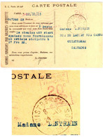 PARIS Carte Postale Commerciale Illustrée Galeries Lafayette Envoi Commande EMA A0130 Ob 1925 HAVAS 9a Dest Ouistreham - EMA (Empreintes Machines à Affranchir)