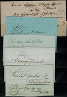 AUSTRIA 1845-51  LOT OF 5 PREPHILATELY LETTER VF!! - ...-1850 Voorfilatelie