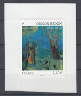 Odilon Redon, Bouddha, AUTO ADHESIF N° 551,  2011  Neuf **   Grande Marge - Luchtpost