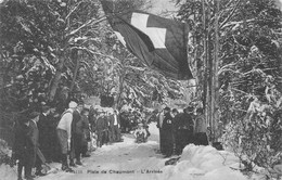 Piste De Chaumont - L'arrivée - Course De Luge - Val-de-Ruz - Canton De Neuchâtel - 1910 - Neuchâtel