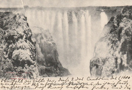Zimbabwe Victoria Falls Boiling Pot Postcard 1905 - Zimbabwe
