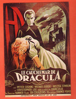 ZDE-23 Litho Le Cauchemar De DRACULA. .Grand Format, Non Circulé - Affiches Sur Carte