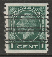 Canada 1933 Sc 205xx  Coil Precancel - Prematasellado
