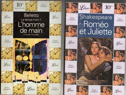 Lot 3 Livres  Collection Librio - Roméo Et Juliette  L'Homme De Main & Les Braconniers Du Cosmos - J'ai Lu