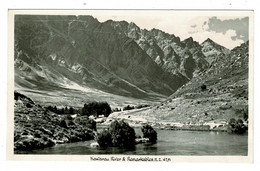 Ref 1438 - 1958 Real Photo Postcard - Kawarau River & Remarkables - New Zealand - Nouvelle-Zélande