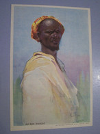 LES ILLUSTRATEURS. LESSIEUX. PERSONNAGE AFRICAIN.  100_1379JKY - Lessieux