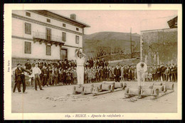 SPAIN  - HUICI - Apuesta De «aizkolaris».( Ed. L. Roisin - Foto Galle Nº 169) Carte Postale - Regionale Spiele