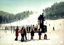 N° 4476 Z -cpsm La Bresse -pistes De La Vologne- Téleskis écoles- - Sports D'hiver