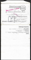 Lettre En Franchise Prisonnier De Guerre Du Stalag IV G à Oschatz Le 29/01/1943 à Blondefontaine Territoire Occupé B/TB - Cartas & Documentos