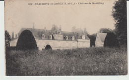 BEAUMONT LA RONCE (37) - Château De Montifray - état Correct - Beaumont-la-Ronce