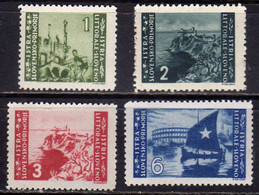 ISTRIA E LITORALE SLOVENO 1946 COLORI CAMBIATI SERIE COMPLETA COMPLETE SET TIRATURA DI BELGRADO ISSUE MLH - Occ. Yougoslave: Littoral Slovène