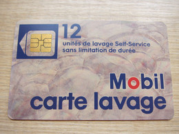 Mobil Carte Lavage Card - Car Wash Cards