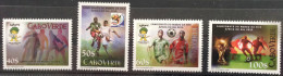 Cabo Verde 2010 - Mi. 965 - 968 FIFA World Cup South Africa Coupe Du Monde Football Soccer WM Fußball 4 Val. MNH - Islas De Cabo Verde