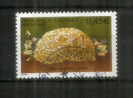 Champignon:  La Clavaire Crépue Des Forêts De Pins De Sapins.  Timbre Oblitéré, 1 ère Qualité - Used Stamps
