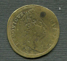 LOUIS XIV 1643-1715 - JETON - Monarquía / Nobleza